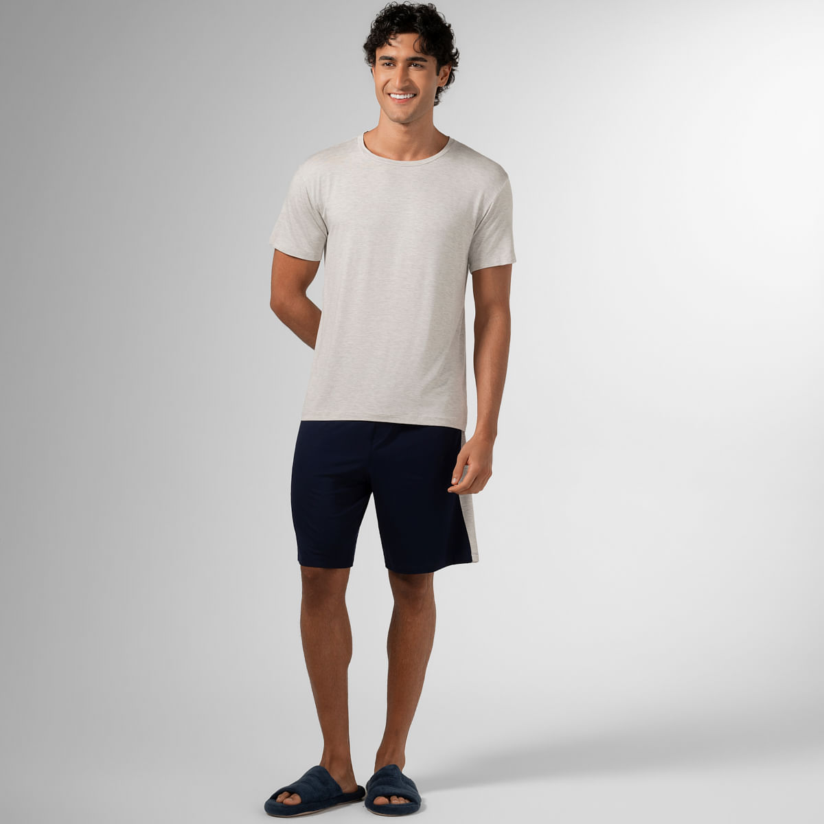 06 05 0006 Pijama Johnny Mescla Marinho 004